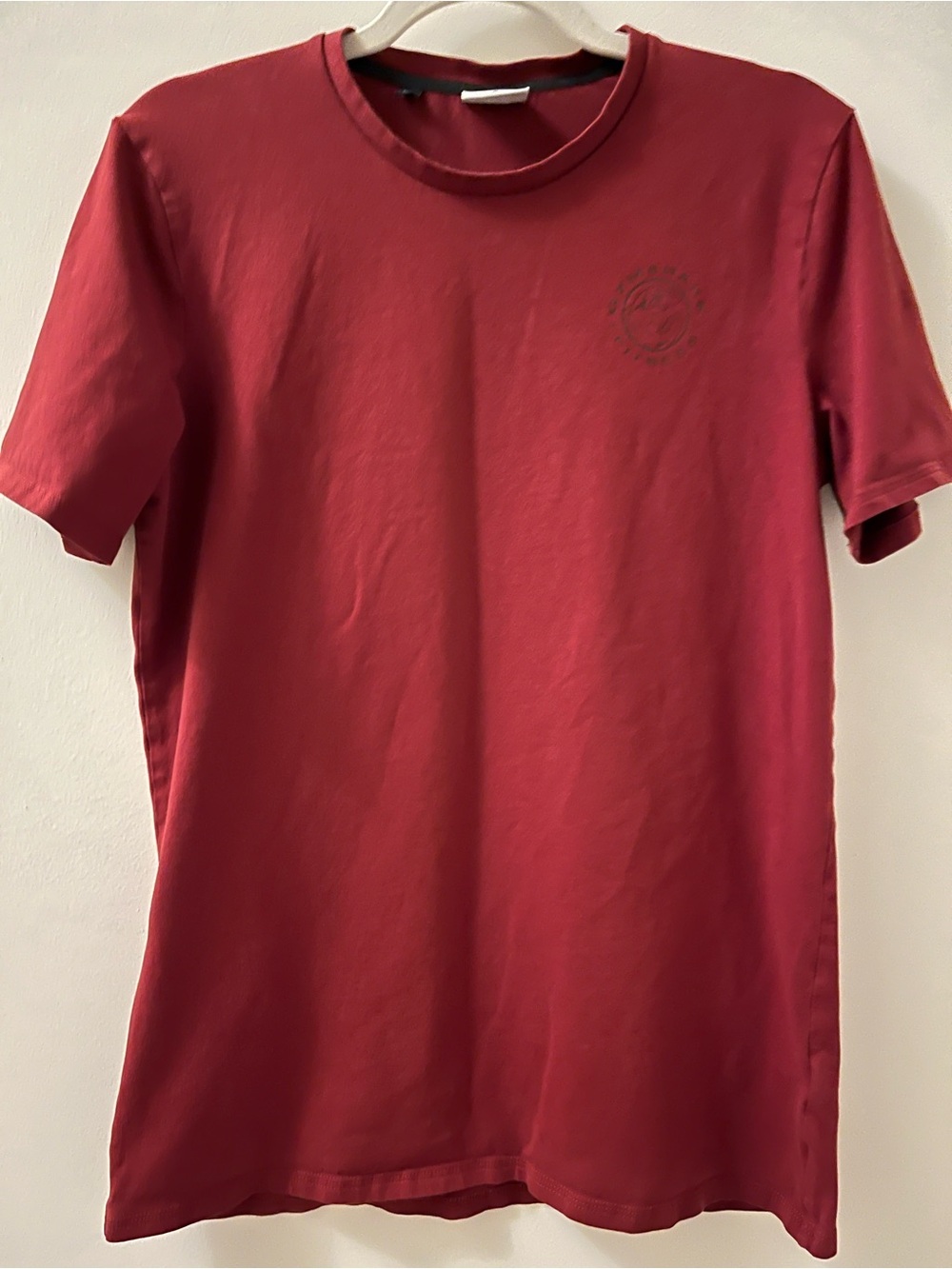 Gymshark Dark Red Logo Tee
